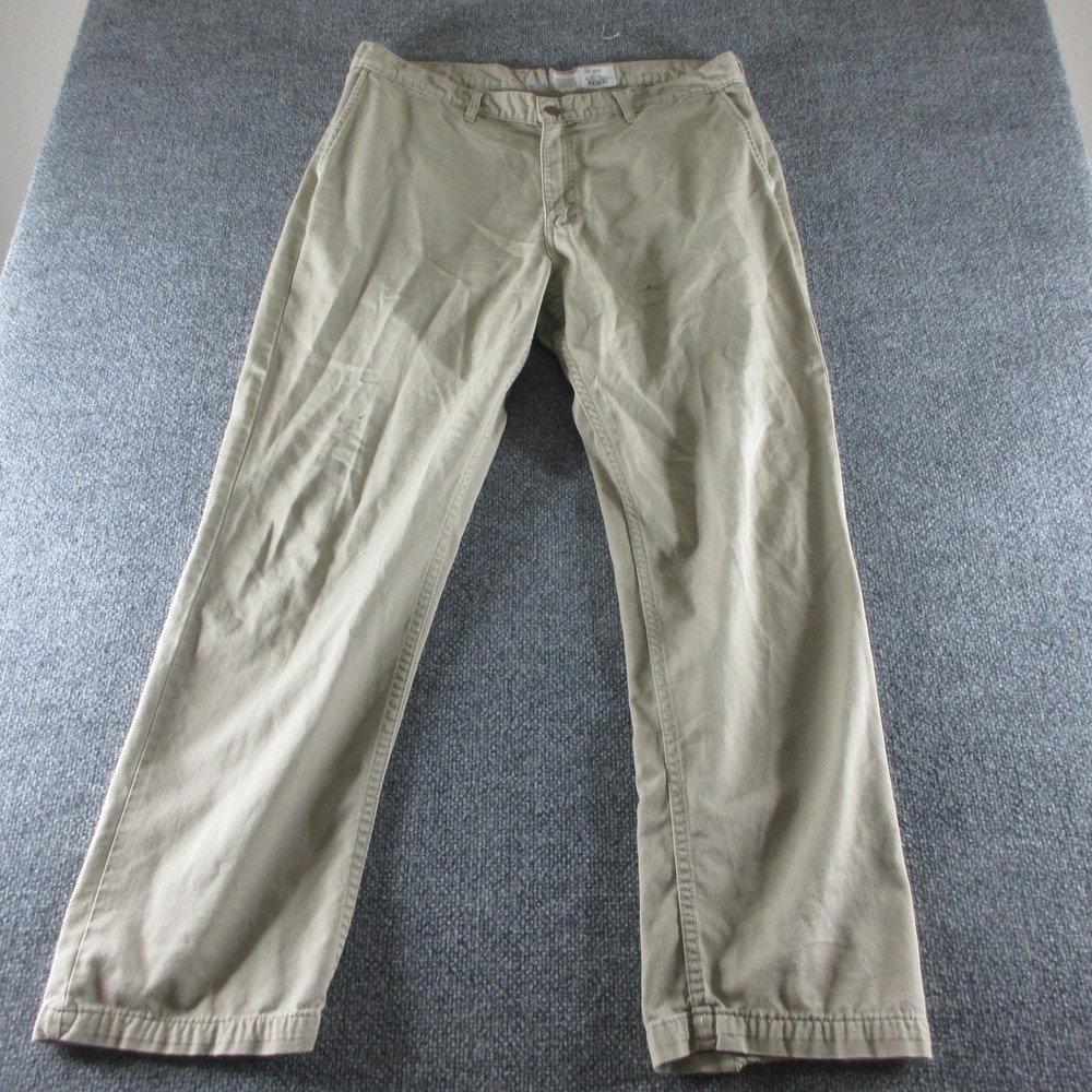 Lapco FR Pants Mens 38x32 Beige Flame Resistant CAT‎ 2 Workwear Relaxed Fit